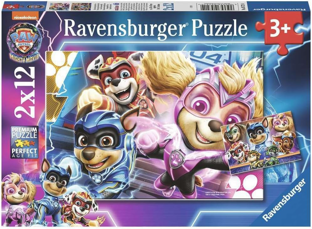 Puzzle Patrulla Canina 2 x 12 piezas - Ravensburger