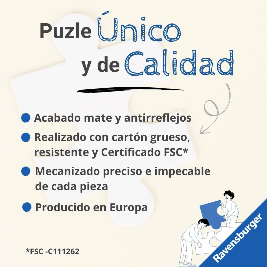 Puzzle animales en el espacio 2 x 12 piezas - ravensburger