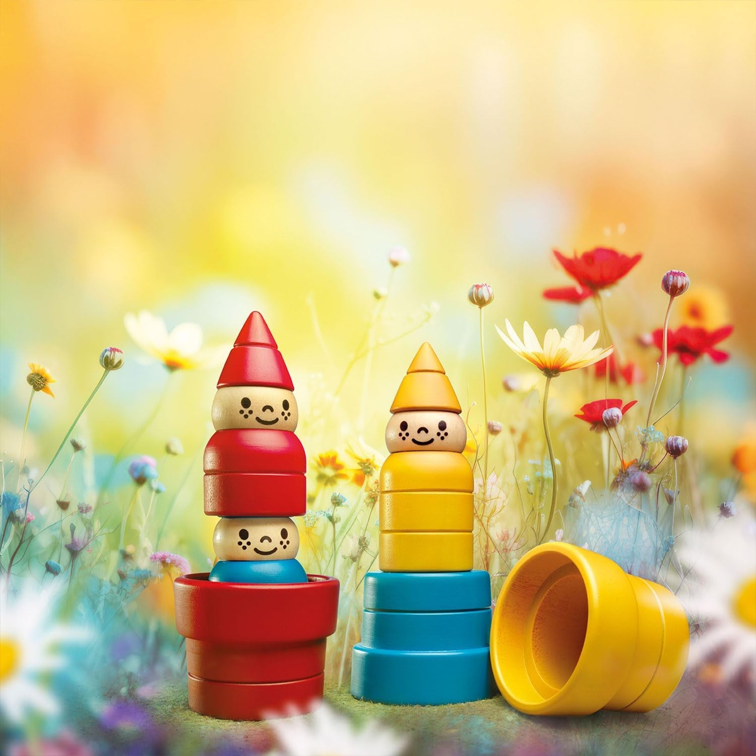 Juego educativo de lógica y deducción El Jardín de los Gnomos - Ludilo