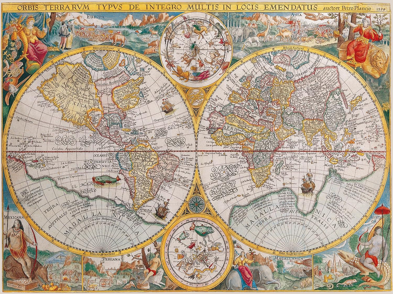 Puzzle Mapa Mundi 1500 piezas - Ravensburger