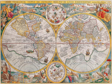 Puzzle Mapa Mundi 1500 piezas - Ravensburger