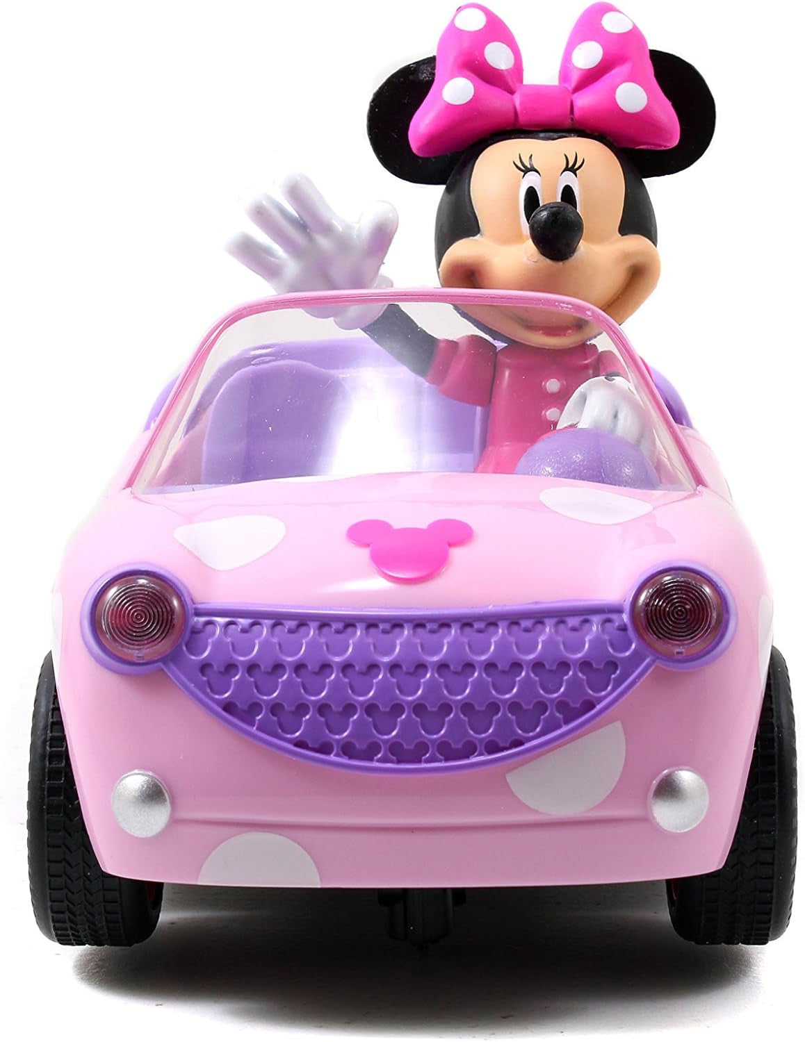 Vehículo Radiocontrol Minnie Roadster color rosa 19 cm - Jada