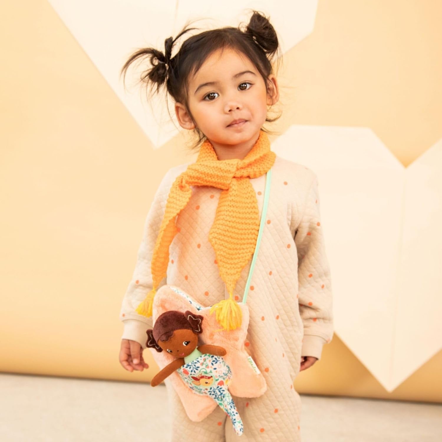 Muñeca de Trapo Anna con Bolso de Estrella – Lilliputiens | +12 Meses