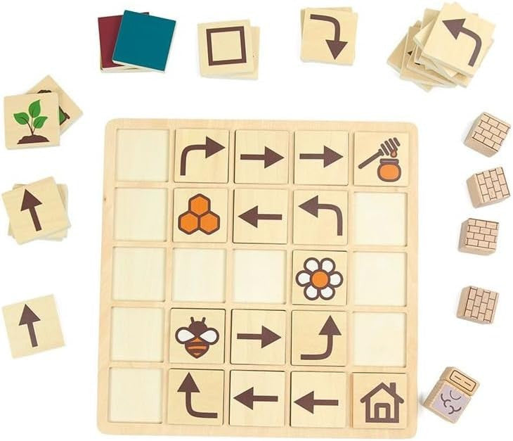 Juego Pedagógico de secuencias - Mi primer Juego de Codigos - Andreu Toys