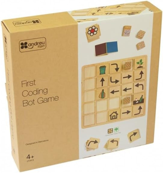 Juego Pedagógico de secuencias - Mi primer Juego de Codigos - Andreu Toys