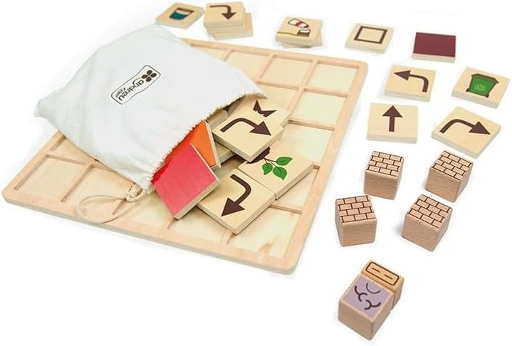 Juego Pedagógico de secuencias - Mi primer Juego de Codigos - Andreu Toys