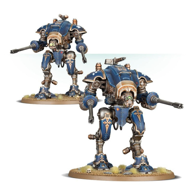 Miniaturas -imperial knights - caballeros armigers - warhammer 54-20