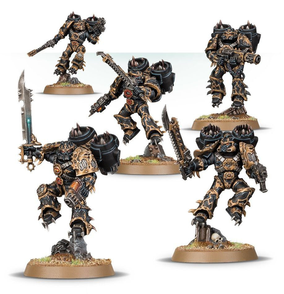Miniaturas - Chaos Space Marines - Raptors - Warhammer 43-13