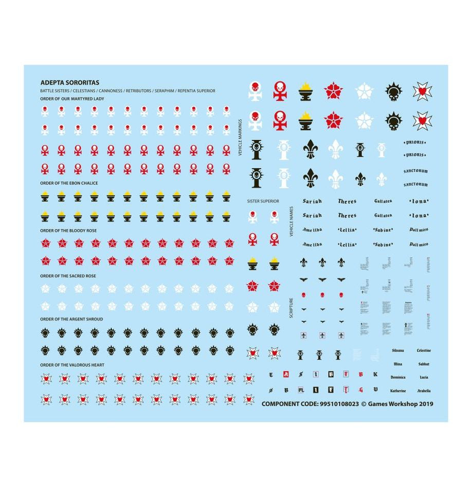 Miniaturas para pintar - Escuadra de Dominias de las Adepta Sororitas - Warhammer 52-20