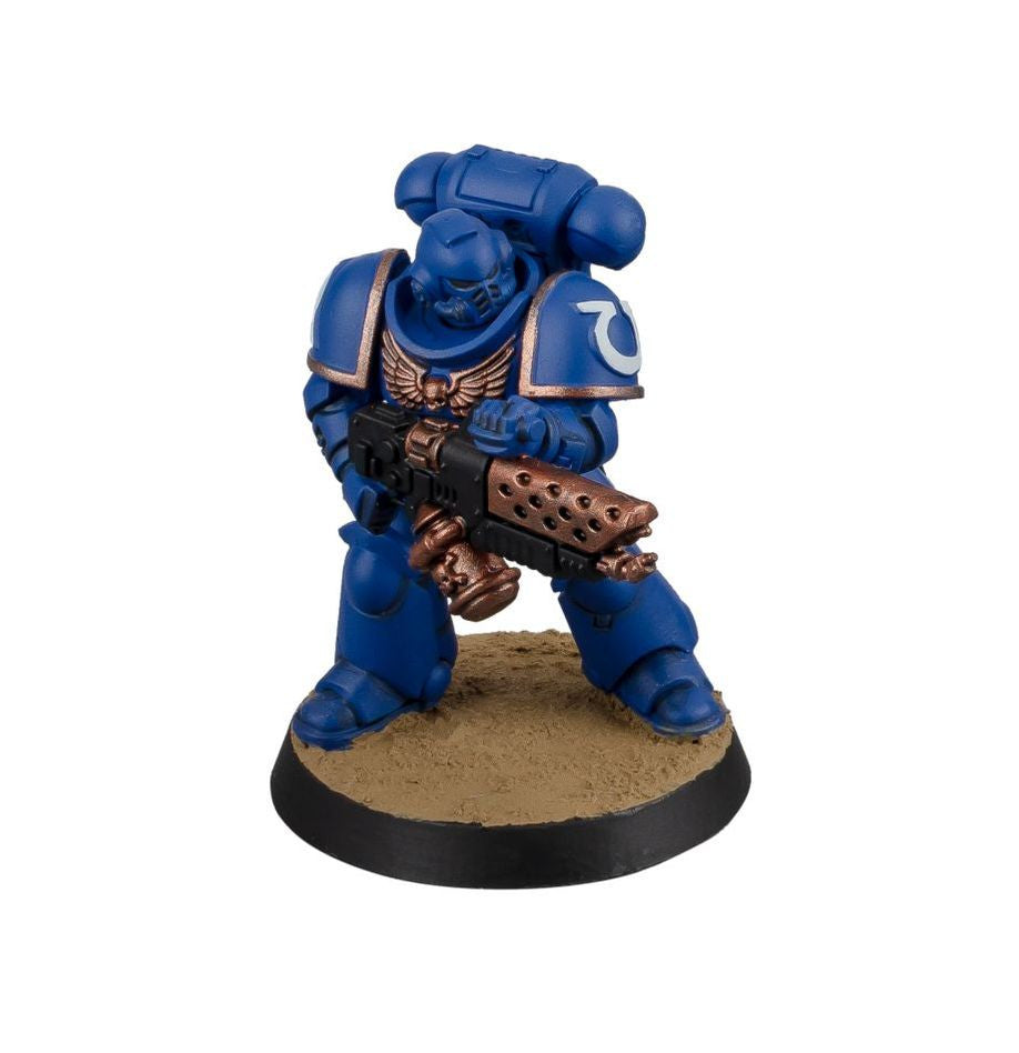 Marines Infernus + Pinturas Citadel – Warhammer 40.000 | Set Iniciación Ultramarines