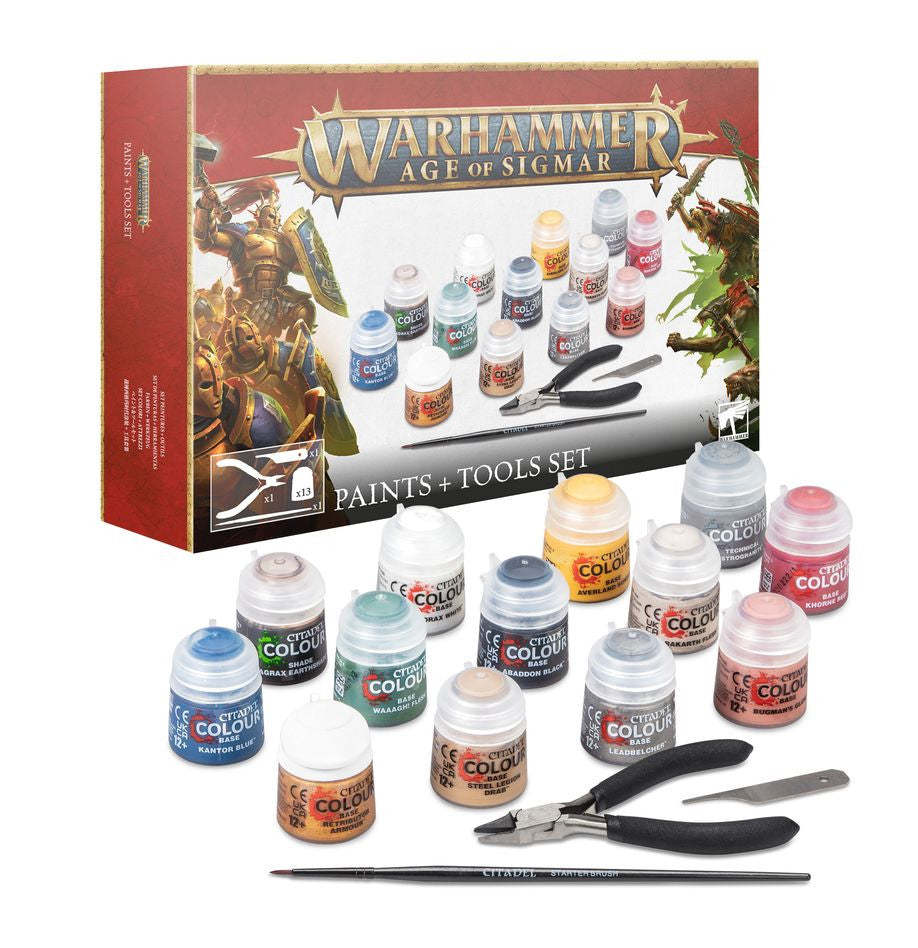 Pinturas Warhammer Age of Sigmar - Pinturas + Set de Herramientas - Warhammer 80-17