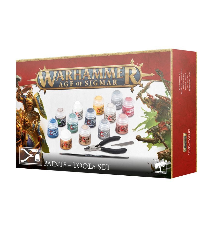Pinturas Warhammer Age of Sigmar - Pinturas + Set de Herramientas - Warhammer 80-17