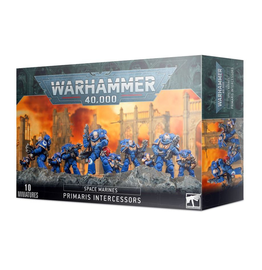 Miniaturas para pintar - Warganner 40k - Space Marines - Intercessors - 10 miniaturas - Warhammer 48-75