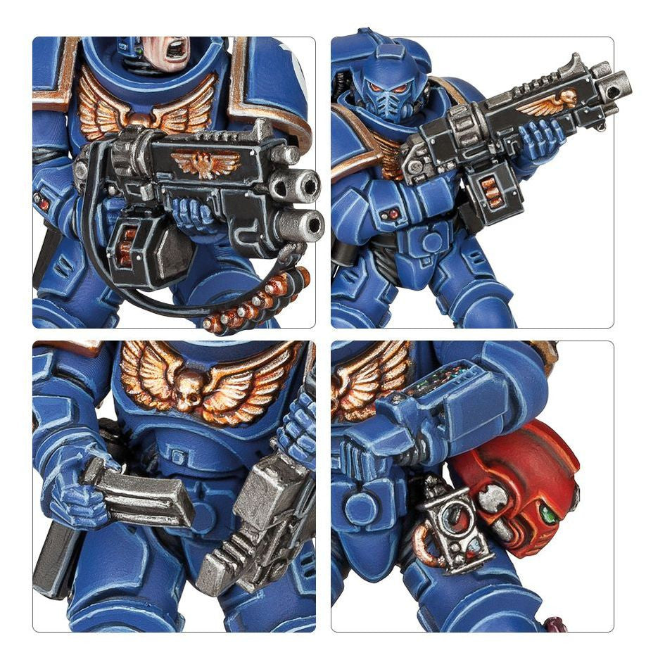 Miniaturas para pintar - Warganner 40k - Space Marines - Intercessors - 10 miniaturas - Warhammer 48-75
