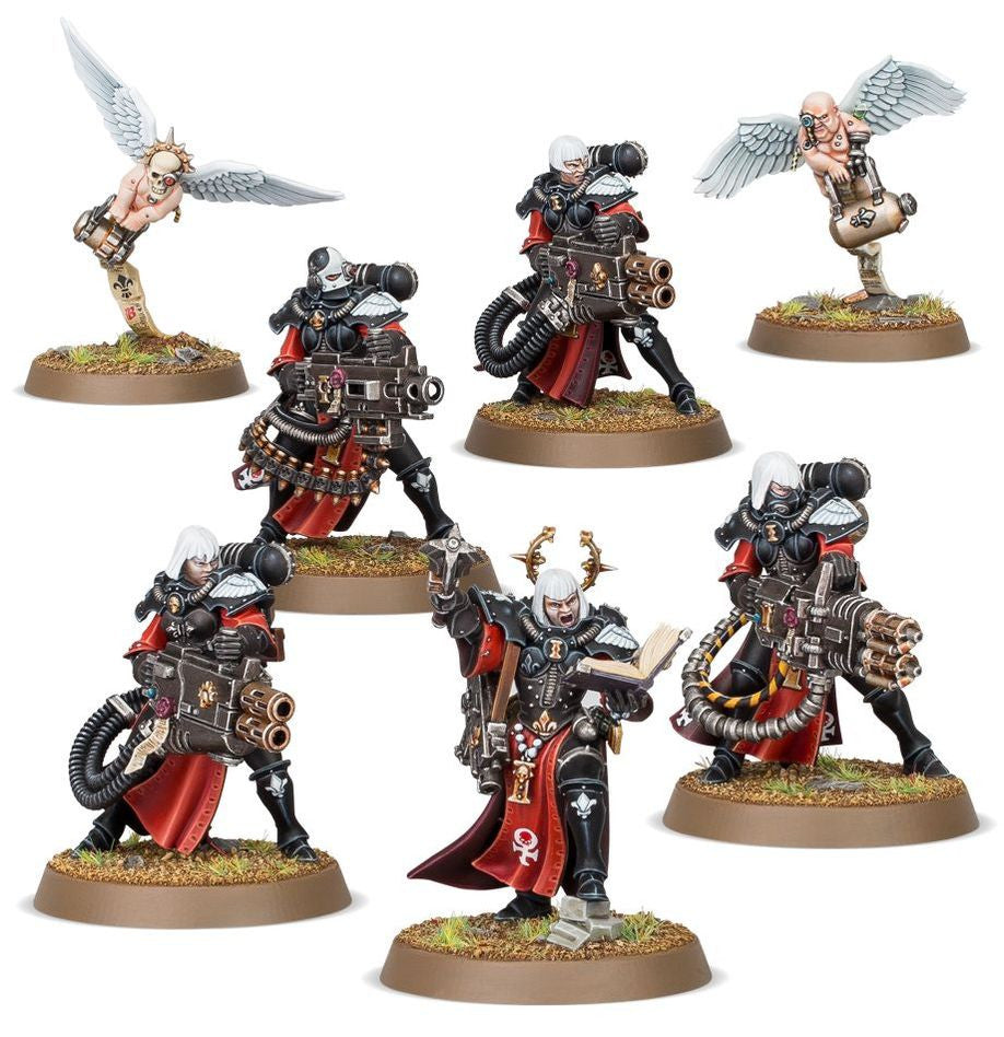 Warhammer Miniaturas - Adepta Sororitas - Retributor Squad - Warhammer 52-25
