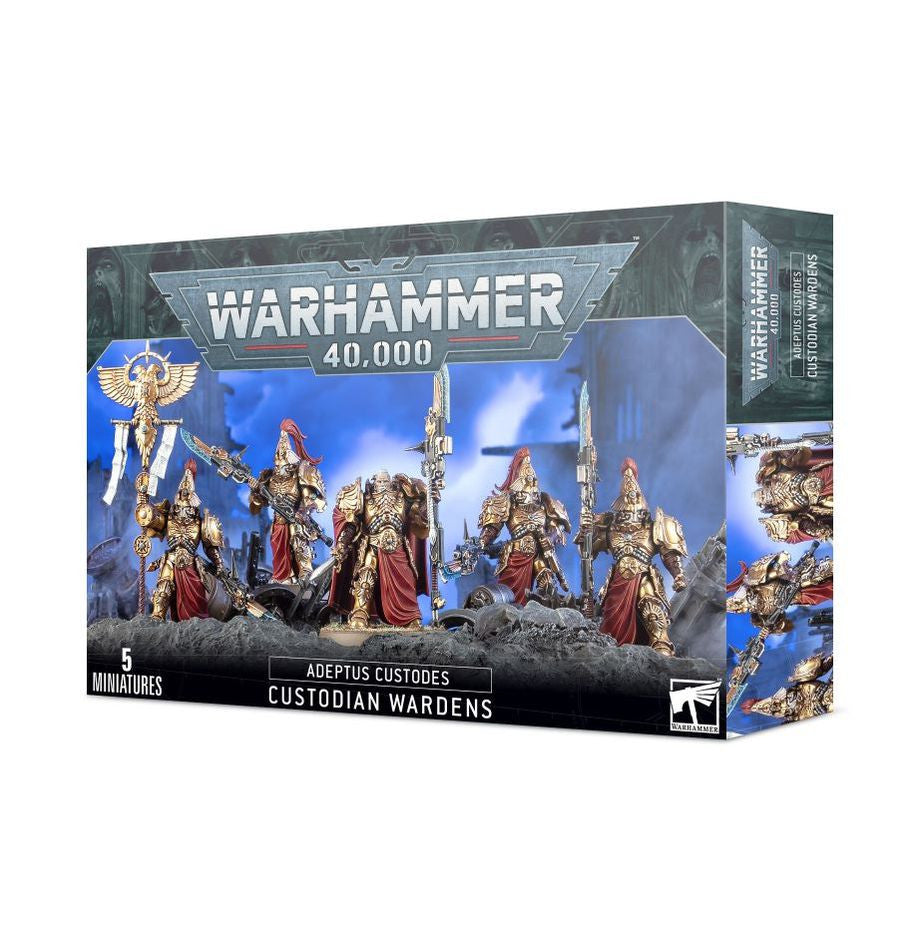 Miniaturas Warhammer - Adeptus Custodes - Custodian Wardens - Warhammer 01-11