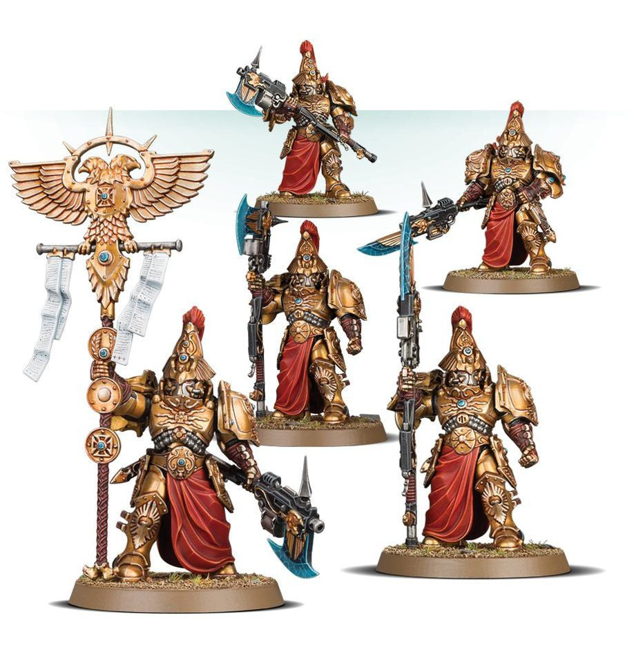 Miniaturas Warhammer - Adeptus Custodes - Custodian Wardens - Warhammer 01-11