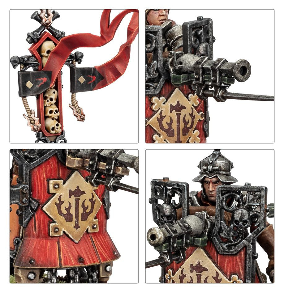 Miniaturas Cities Of Sigmar - Freeguild Fusiliers - Fusileros Libres -Warhammer 86-19