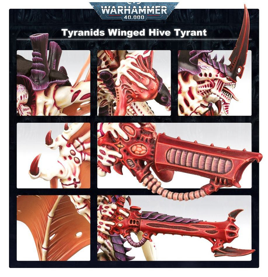 Miniatura tirano de enjambre alado - warhammer 51-08
