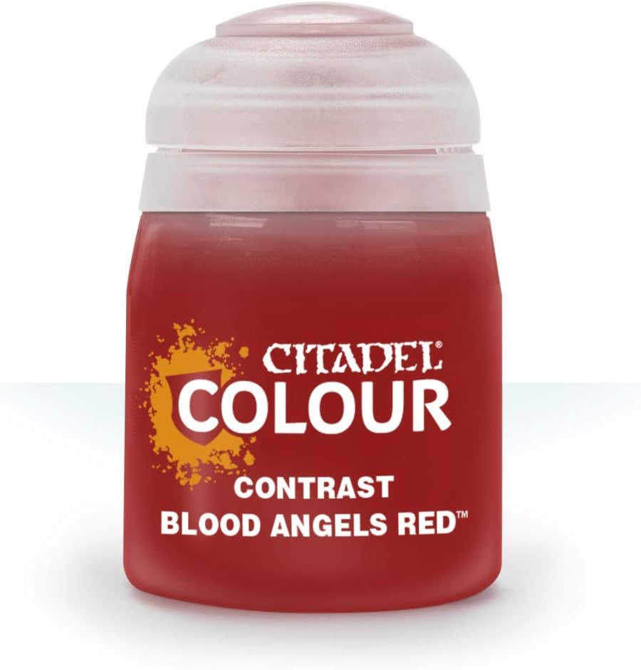 Bote para pintar Miniaturas Citadel 18 ml - Contrast Blood Angels Red - Warhammer 29-12