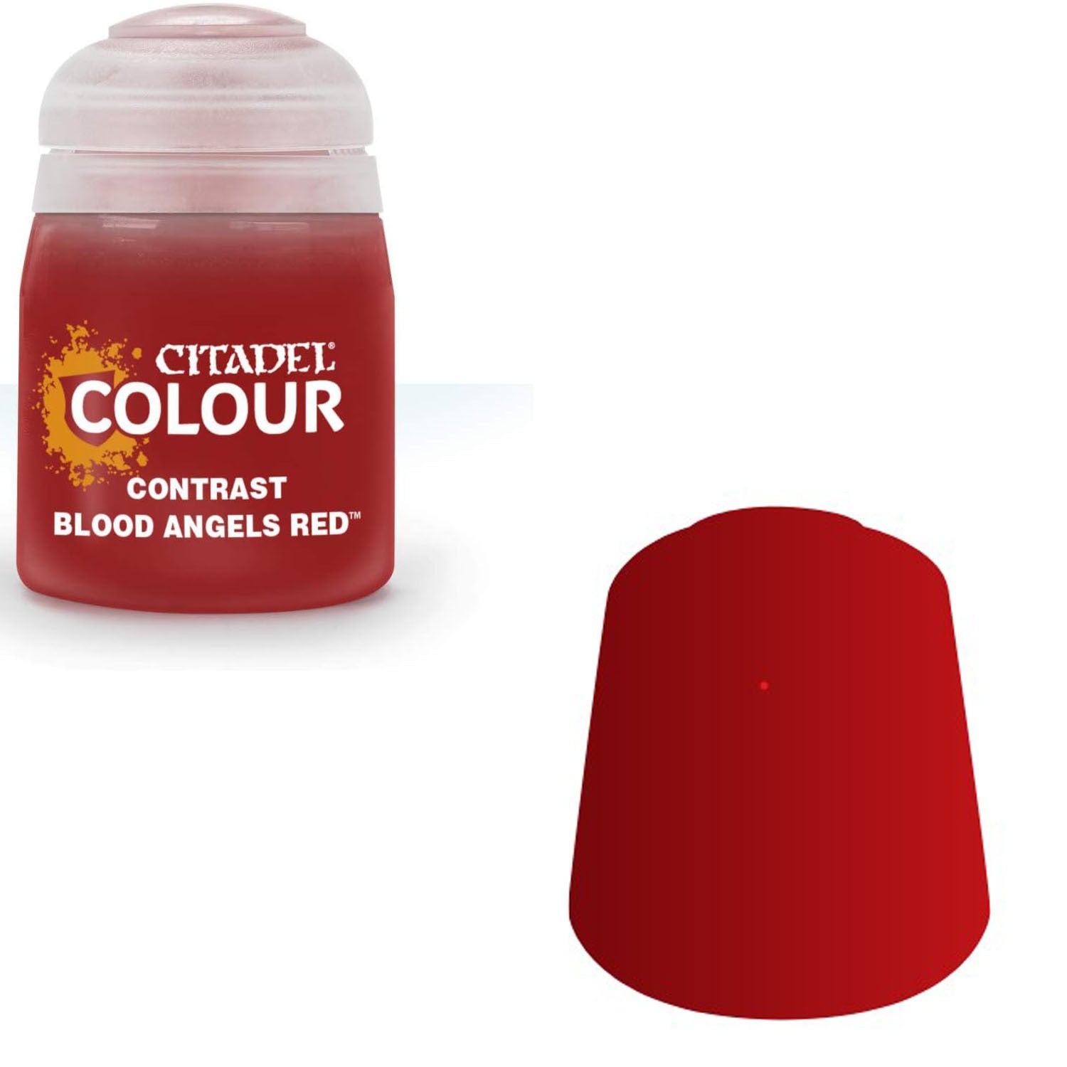 Bote para pintar Miniaturas Citadel 18 ml - Contrast Blood Angels Red - Warhammer 29-12