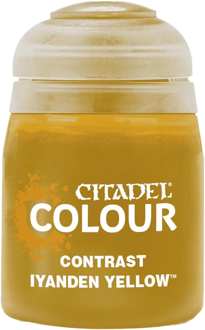 Pintura Citadel 18 ml - Contrast Iyanden Yellow - Warhammer 29-10