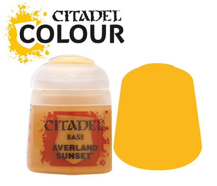 Pintura para miniaturas citadel 12 ml - base averland sunset - warhammer 21-01