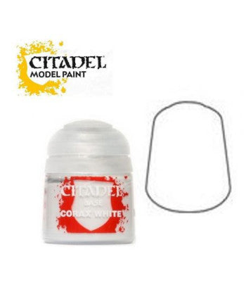Citadel 12ml Paint Pot - Corax White Base - Warhammer 21-52