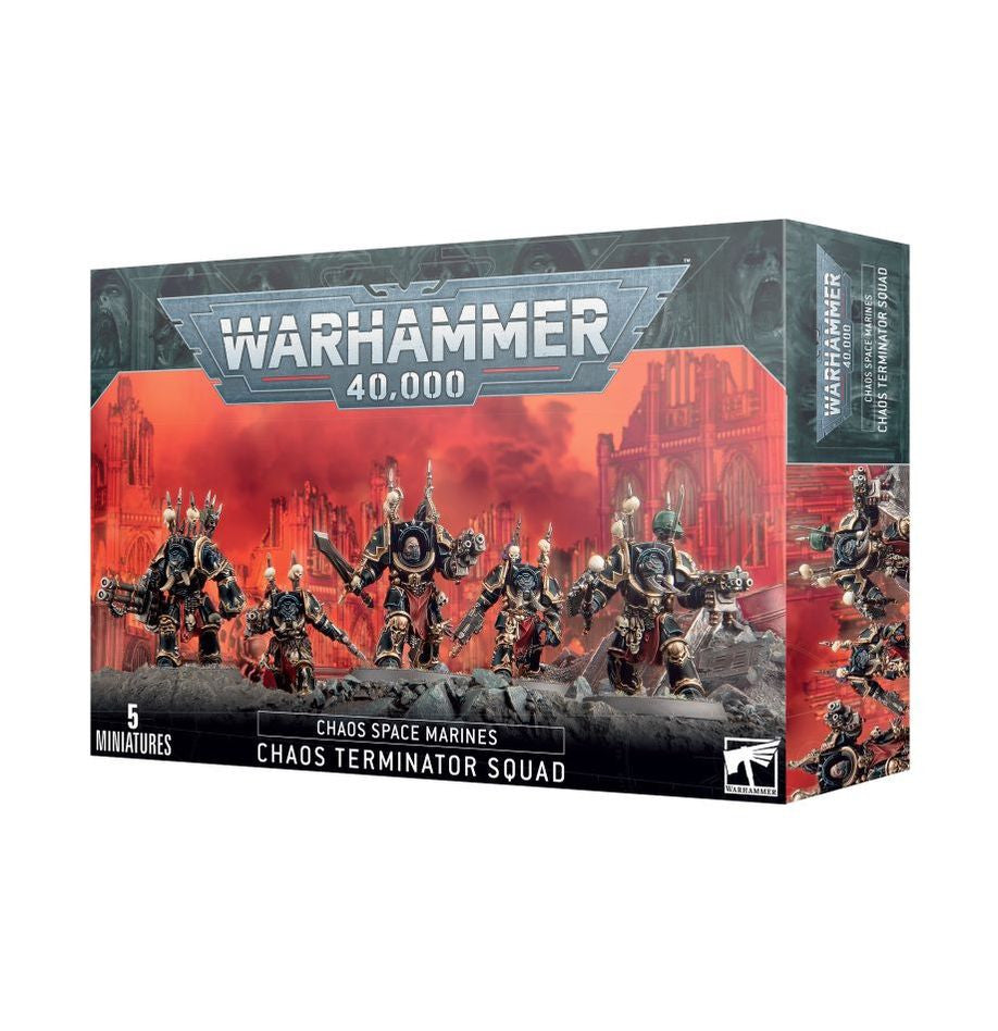 Miniaturas Warhammer 40K - Chaos Terminator Squad - Warhammer 43-19