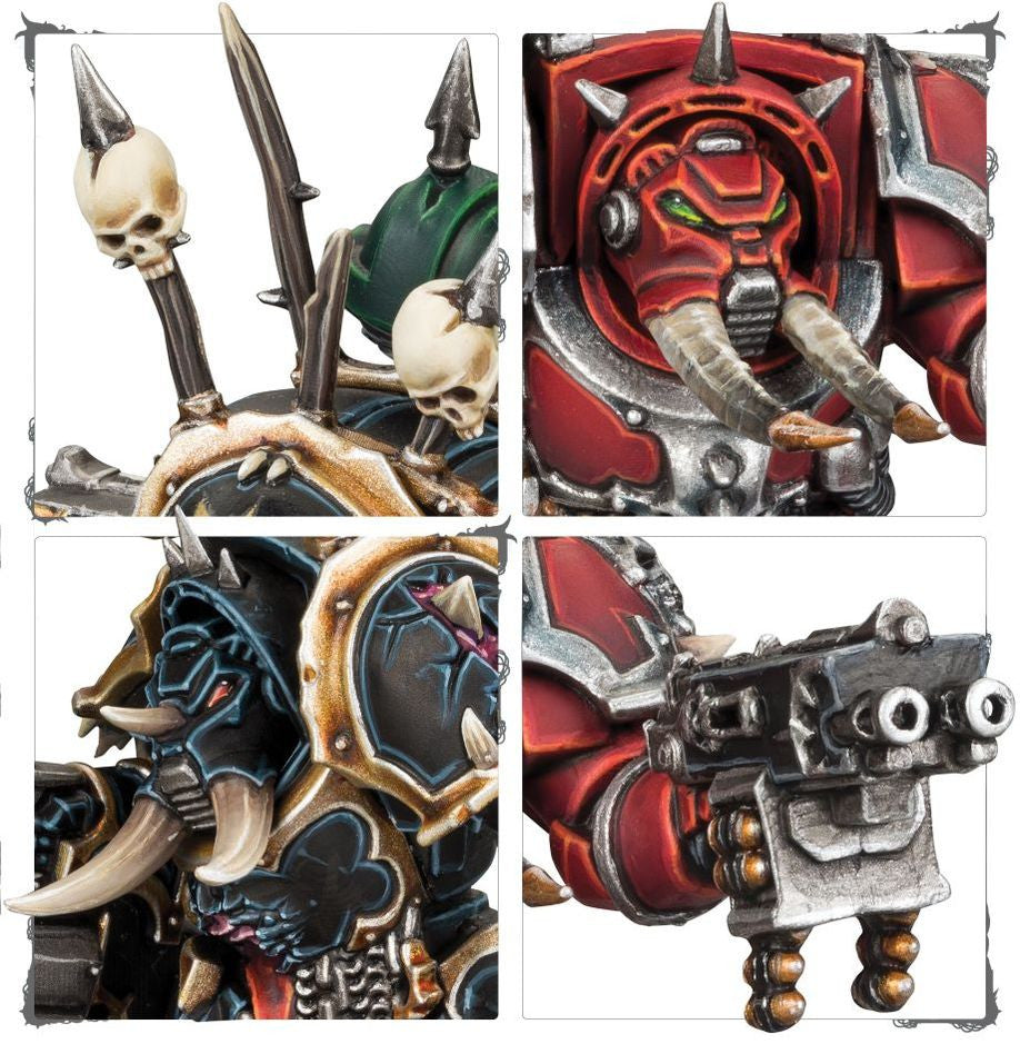 Miniaturas Warhammer 40K - Chaos Terminator Squad - Warhammer 43-19
