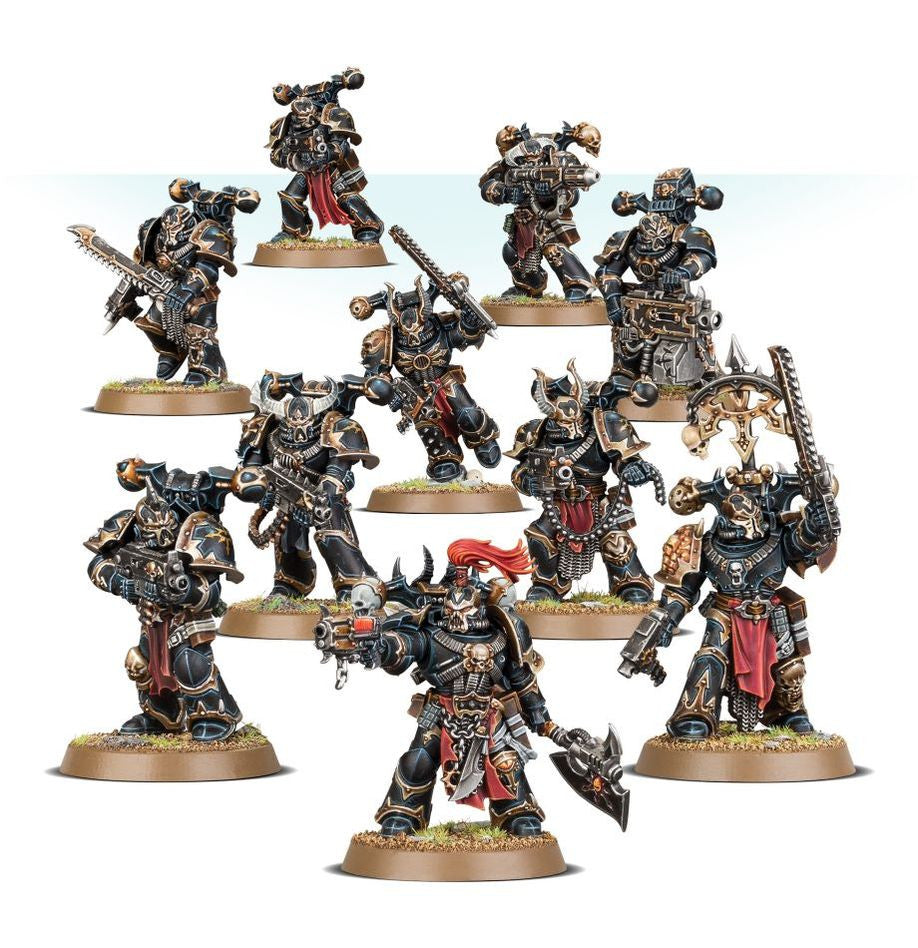 Miniaturas warhammer 40k - chaos space marines legionaries - Warhammer 43-06