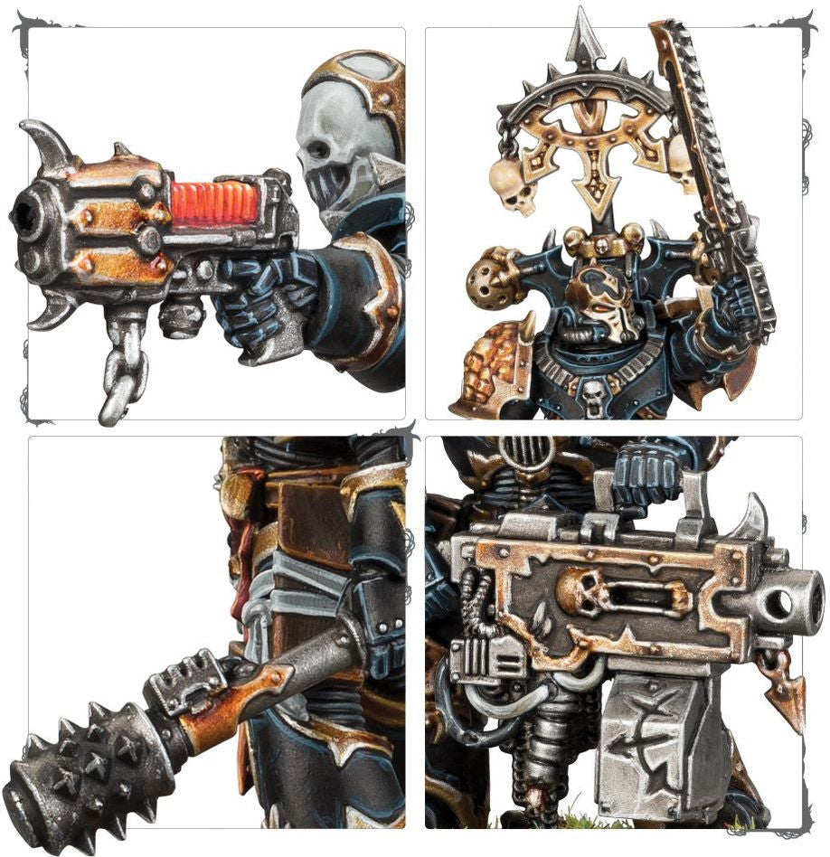 Miniaturas warhammer 40k - chaos space marines legionaries - Warhammer 43-06