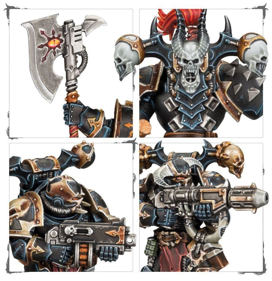 Miniaturas warhammer 40k - chaos space marines legionaries - Warhammer 43-06