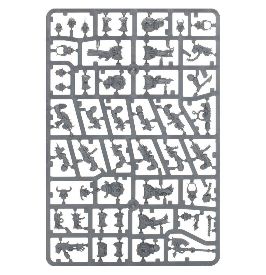 Miniaturas warhammer 40k - chaos space marines legionaries - Warhammer 43-06