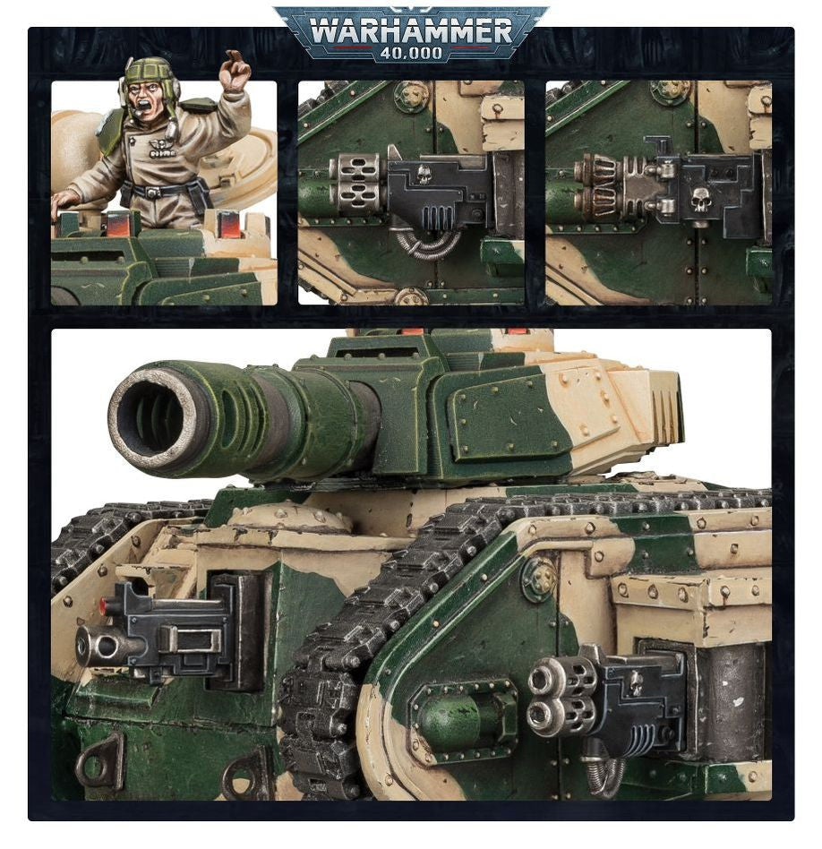 Tanque Miniatura Warhammer - Leman Russ Battle Tank - Warhammer 47-06