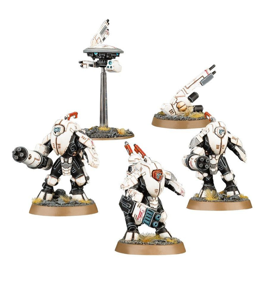 Miniaturas Warhammer - T'au Empire - Stealth Battlesuits - Warhammer 56-14