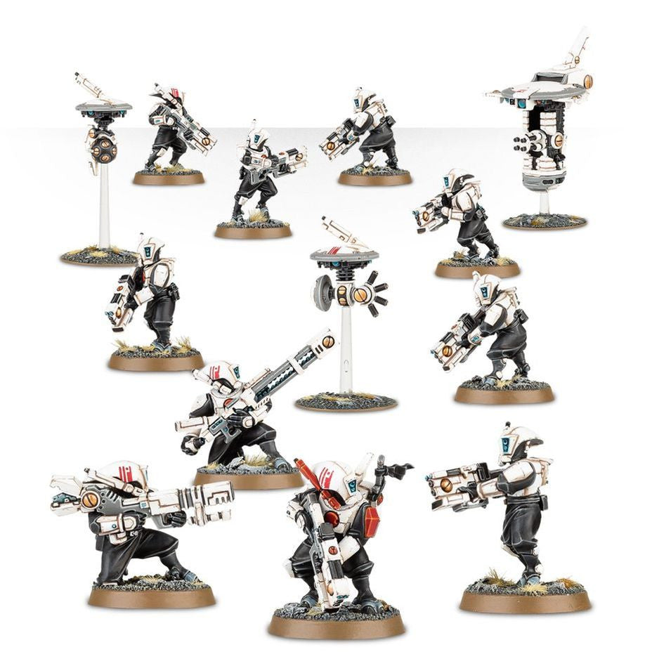 Miniaturas Warhammer - T'au Empire - Equipo de Rastreadores - Warhammer 56-09