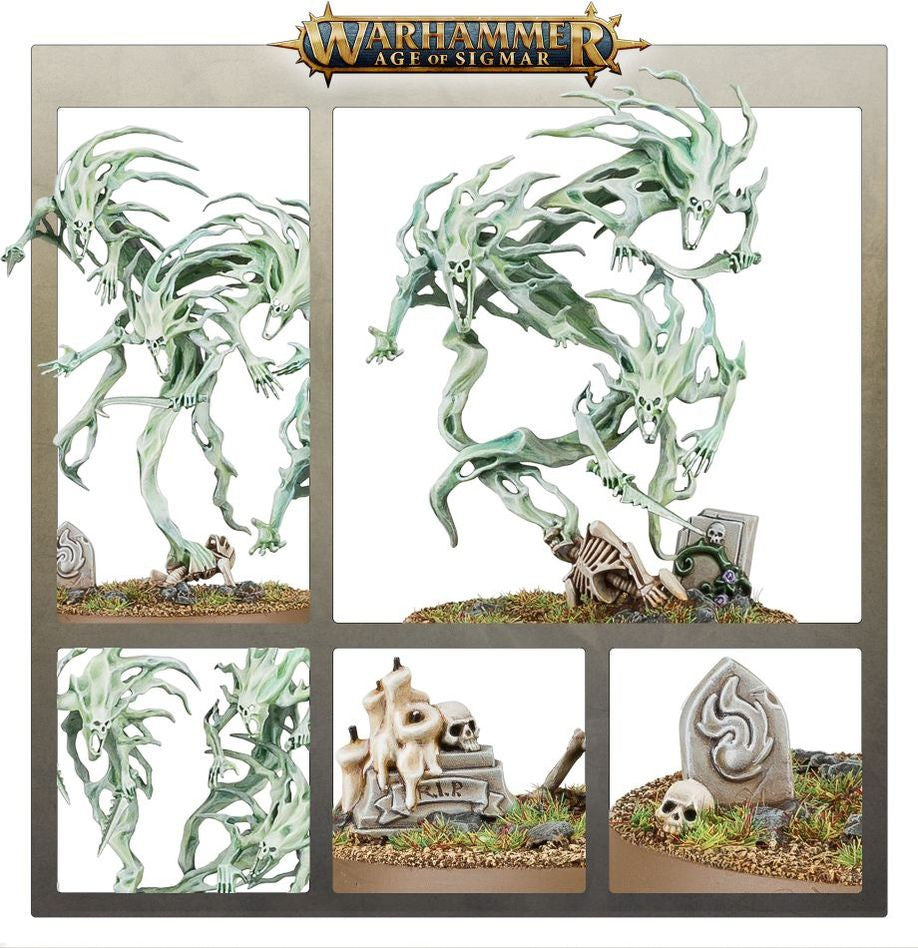 Miniaturas Nighthaunt Spirit Hosts - Warhammer 93-08