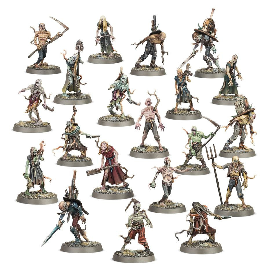 Miniatura Soulblight Gravelords - Deadwalker Zombies - Warhammer 91-07