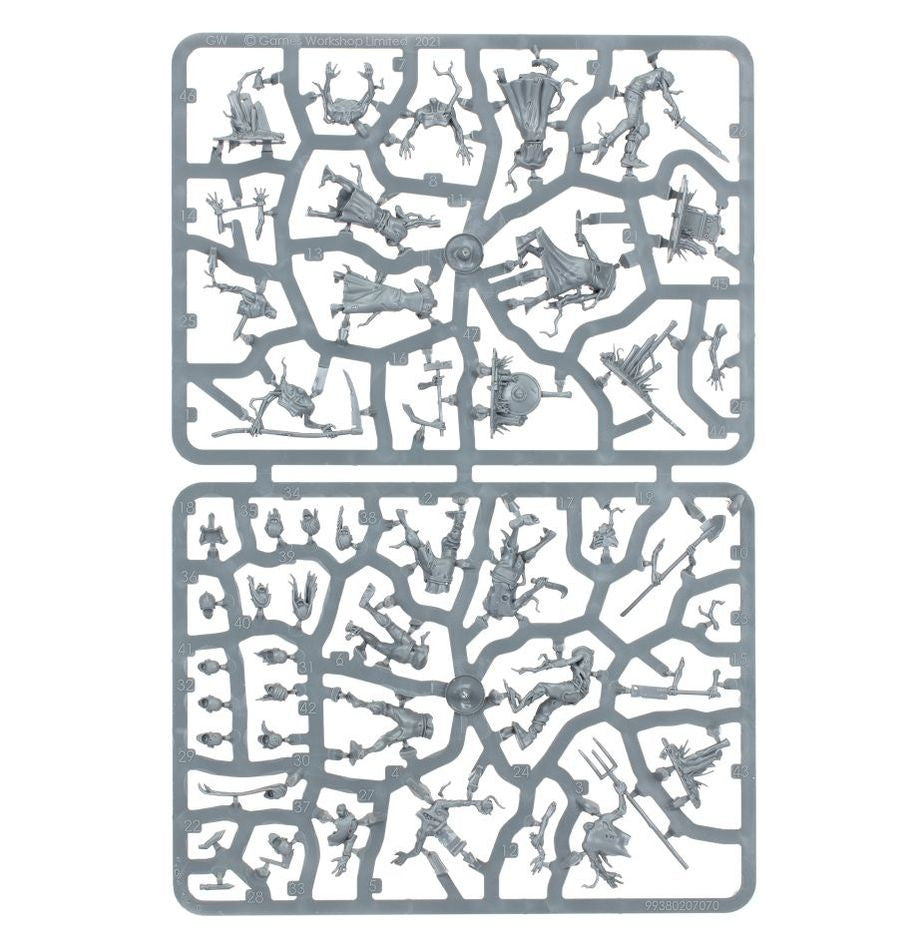 Miniatura Soulblight Gravelords - Deadwalker Zombies - Warhammer 91-07