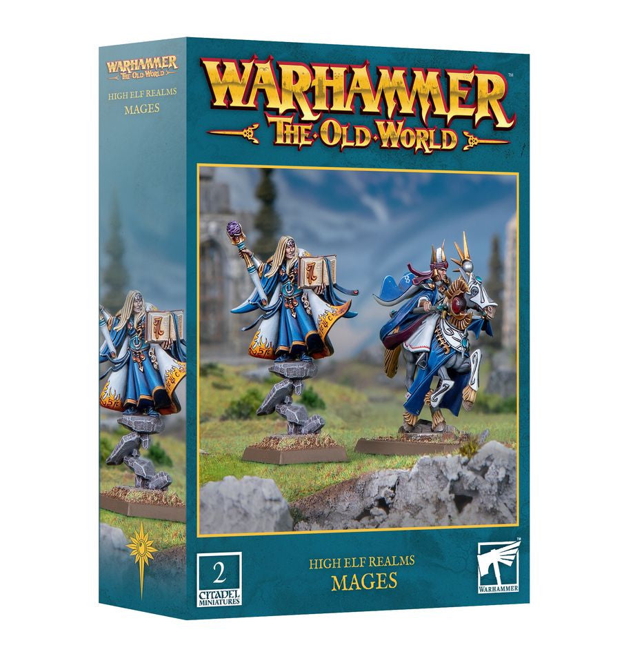Juego Miniaturas Warhammer - High Elf Realms - Mages - Warhammer 13-04