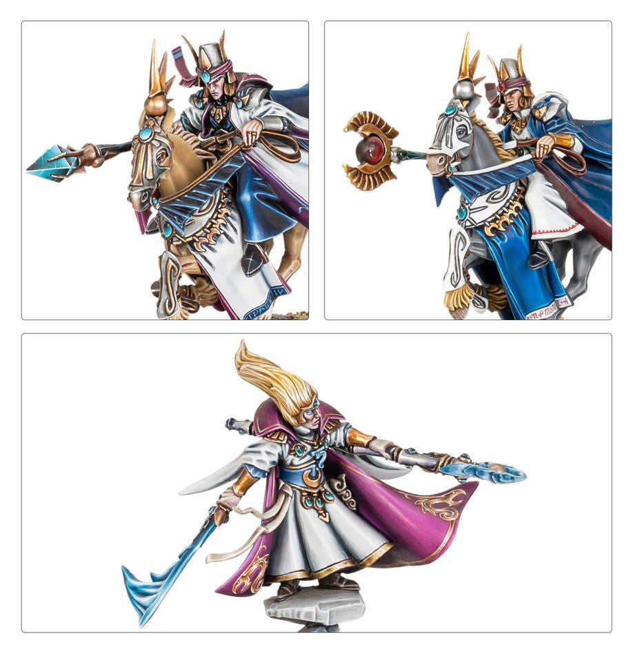 Juego Miniaturas Warhammer - High Elf Realms - Mages - Warhammer 13-04