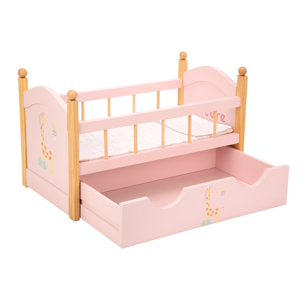Accesorios Muñecas - Cama con Cajón - Colección Nature - Arias 21584