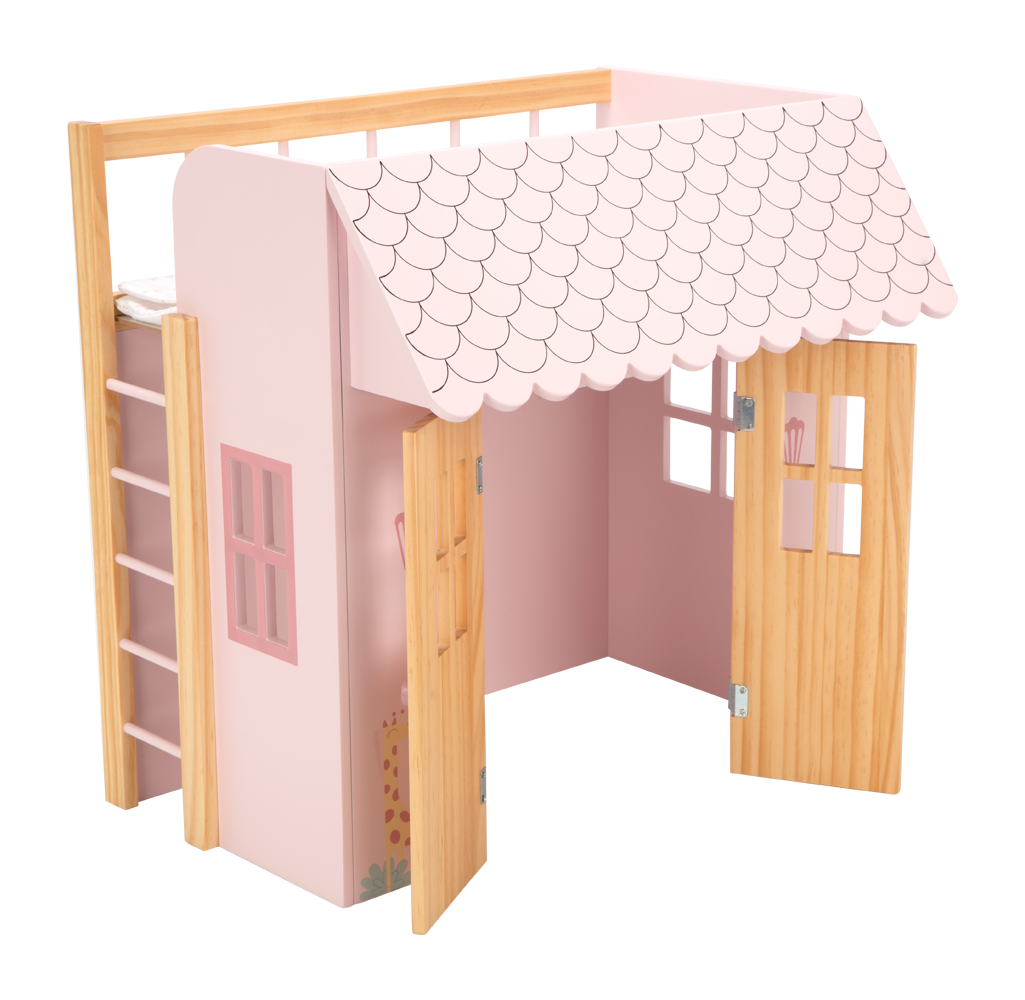 Accesorio Muñecas Cama / Casita de madera - Colección Nature - Arias 21589