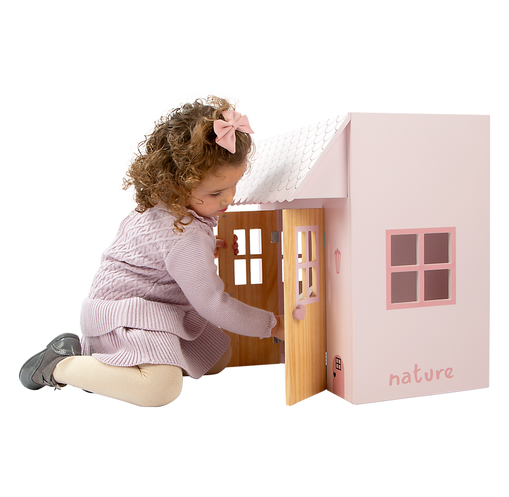 Accesorio Muñecas Cama / Casita de madera - Colección Nature - Arias 21589
