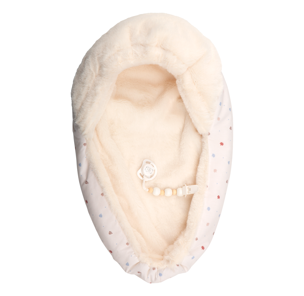 Muñeca Bebe Reborn Arias 40 cm - Olona Beige con Saco de Dormir - Arias 98182