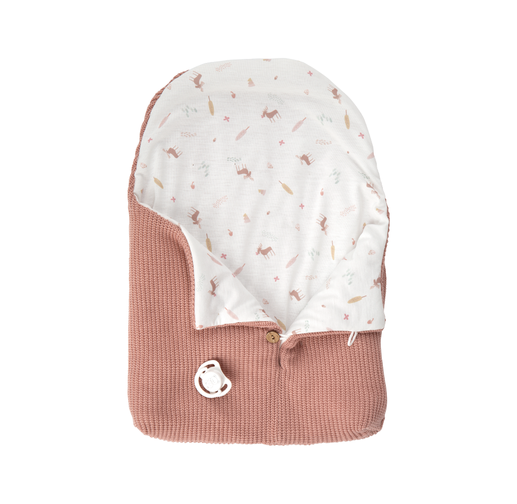 Muñeca Elegance 33 cm Babyto Rosa con Saco de Dormir - Arias 60872