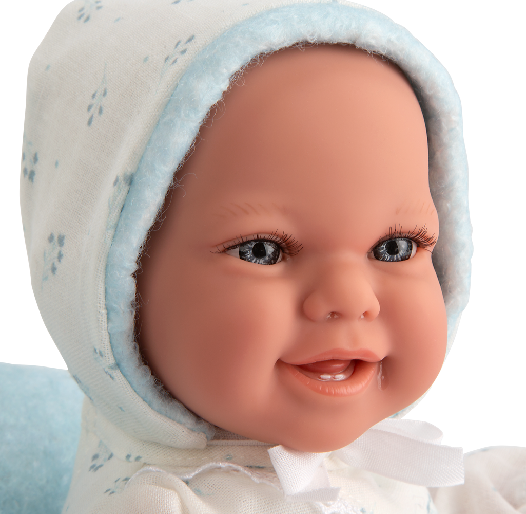 Muñeca de Peso - Elegance 35 cm - Babyto verde con Cojín - Arias 60876
