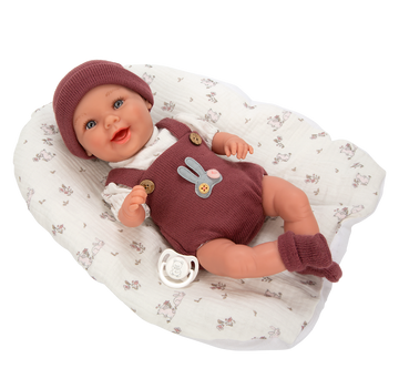 Muñeco de Peso - Elegance 35 cm - Gadi Granate con Cojín - Arias 60888