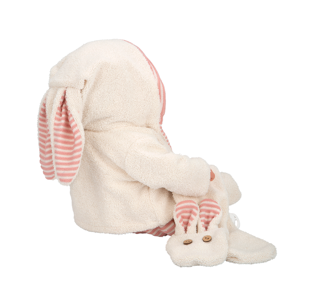 Muñeca de Peso - Elegance 45 cm Zoe Rosa con Bufanda y con Pelo - Arias 65391